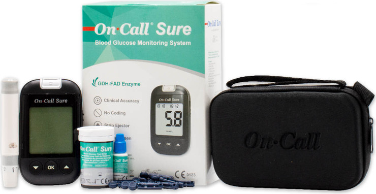 ערכת מד סוכר on Call Sure מלאה