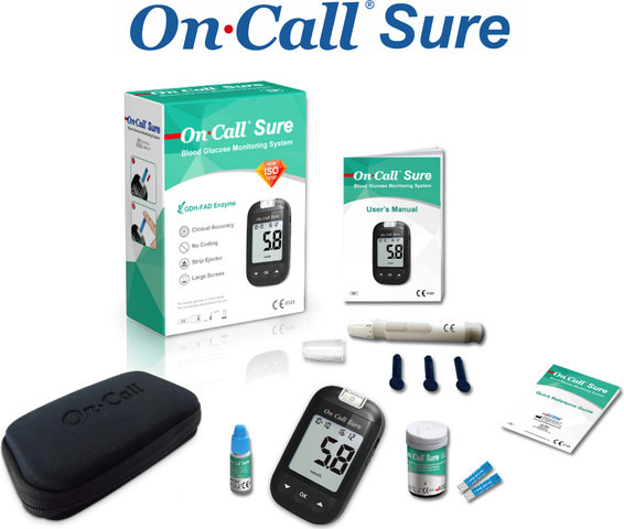 ערכת מד סוכר on Call Sure מלאה