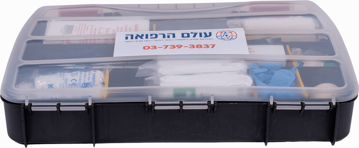 מזוודת עזרה ראשונה לכוויות