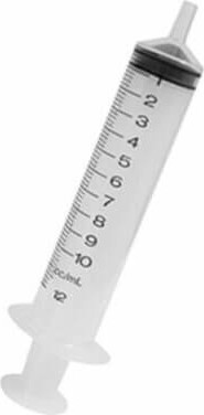 מזרק סטרילי 10 מ"ל - 100 יח' במארז