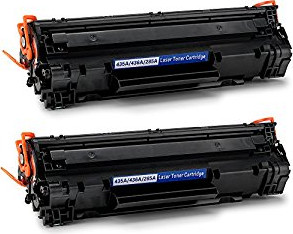 זוג טונרים שחור תואם HP 36A CB436A
