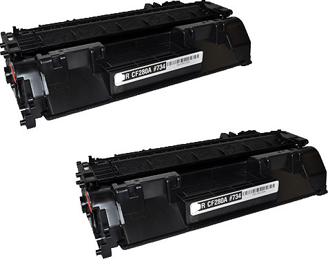זוג טונרים תואמים HP CF280A