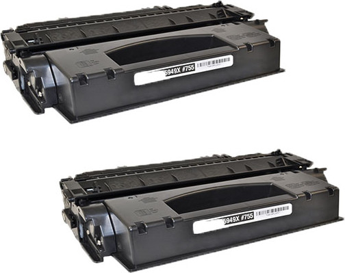 זוג טונרים תואמים HP Q5949XD