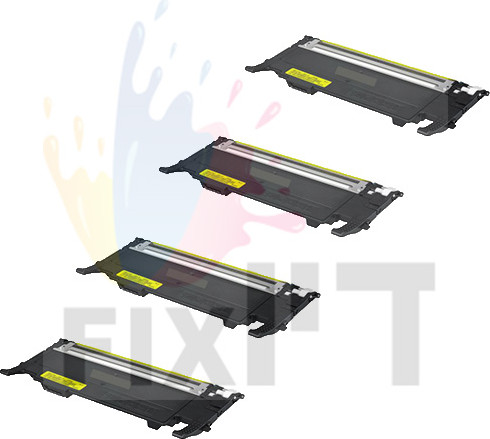 ארבעה טונרים תואמים Samsung CLTK406S