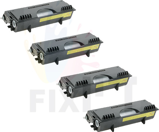 ארבעה טונרים תואמים Brother TN7600