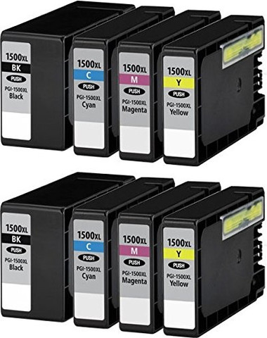 שני סטים של ראשי דיו תואמים Canon PGI-1500XL