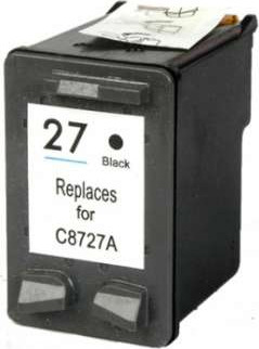 ראש דיו שחור תואם HP 27 C8727AE