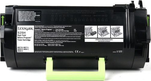 ‏טונר שחור תואם Lexmark 52D5H00