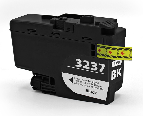 ראש דיו שחור תואם Brother LC3237BK