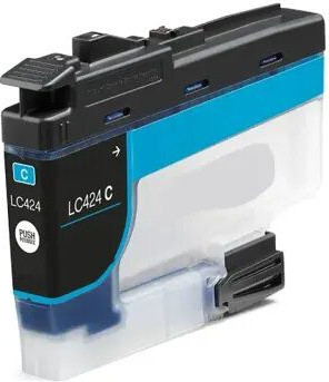 ראש דיו כחול תואם Brother LC424C