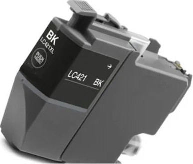 ראש דיו שחור תואם Brother LC421BK