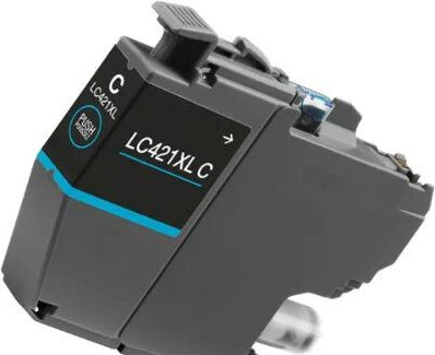ראש דיו כחול תואם Brother LC421XLC