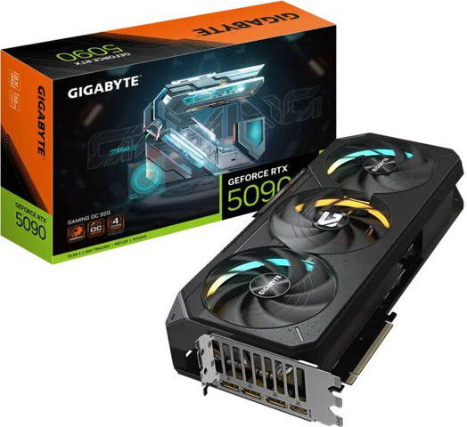 כרטיס מסך Gigabyte Geforce Rtx 5090 Gaming OC 32GB GDDR7 GV-N5090GAMING OC-32GD