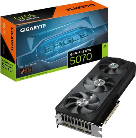 כרטיס מסך Gigabyte GeForce RTX 5070 Eagle OC SFF 12GB GDDR7 GV-N5070EAGLE OC-12GD