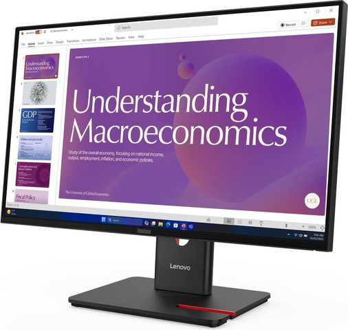 מסך מחשב Lenovo ThinkVision T24D-40 64B9GAT1IS 24