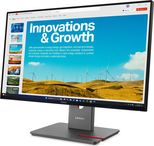 מסך מחשב Lenovo ThinkVision P24QD-40 64B1GAT1IS 23.8 QHD