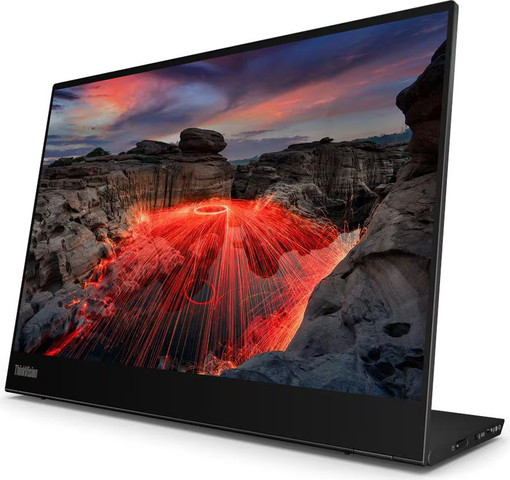 מסך מחשב עם מסך מגע Lenovo ThinkVision M14t Gen 2 63FDUAT6WL 14