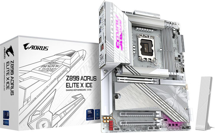 לוח אם Gigabyte Z890 A ELITE X ICE ATX