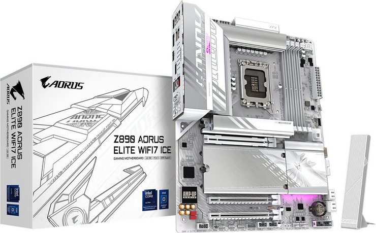 לוח אם Gigabyte Z890 A ELITE WF7 ICE ATX