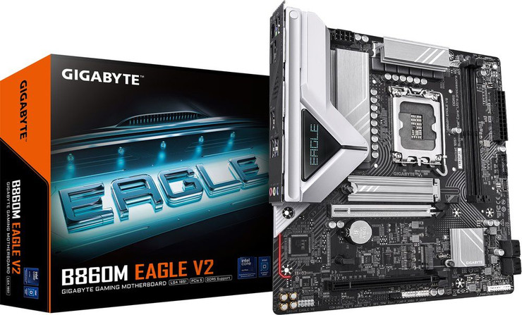 לוח אם Gigabyte B860M EAGLE V2 Micro-ATX
