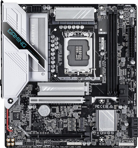לוח אם Gigabyte B860M GAMING WIFI6 Micro-ATX