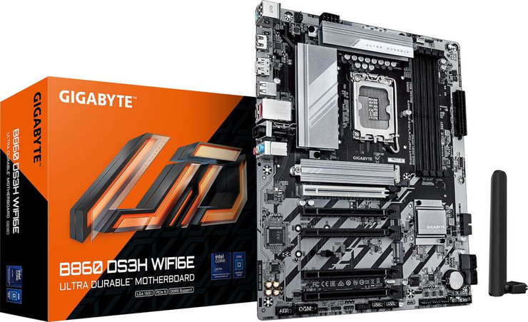 לוח אם Gigabyte B860 DS3H WIFI6E ATX