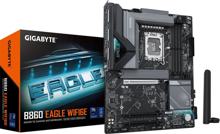 לוח אם Gigabyte B860 EAGLE WIFI6E ATX