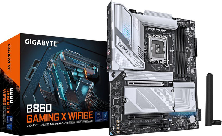 לוח אם Gigabyte B860 GAMING X WIFI6E ATX