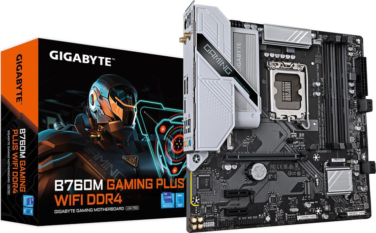 לוח אם Gigabyte B760M G P WIFI DDR4 Micro-ATX