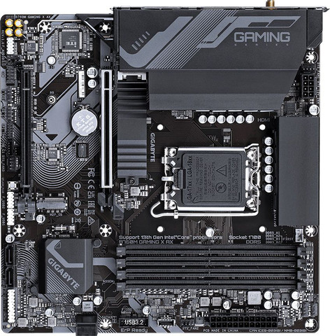 לוח אם Gigabyte B760M GAMING X AX 1.2 Micro-ATX