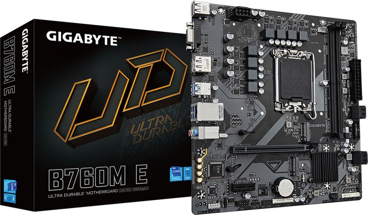 לוח אם Gigabyte B760M E Micro-ATX