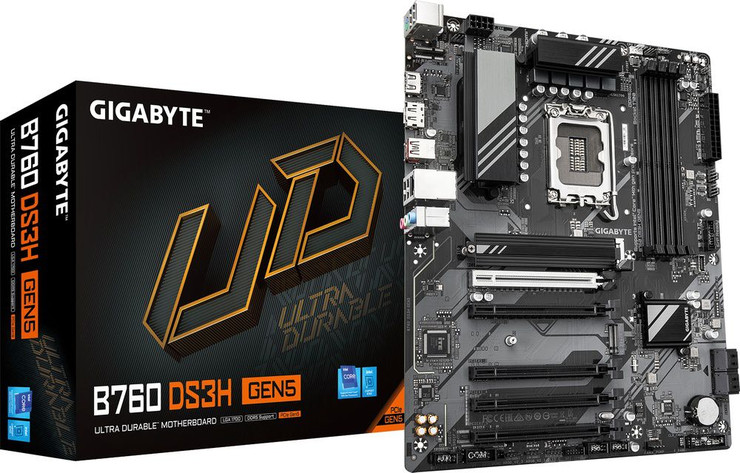 לוח אם Gigabyte B760 DS3H GEN5 ATX