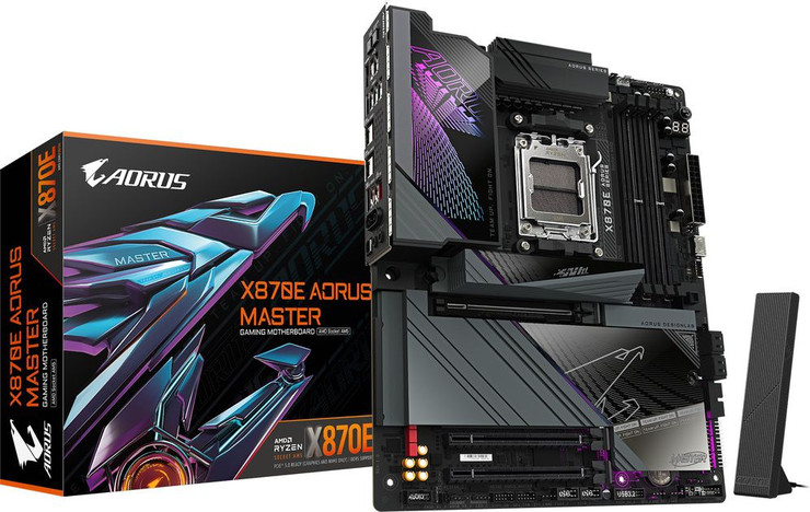 לוח אם Gigabyte X870E AORUS MASTER ATX