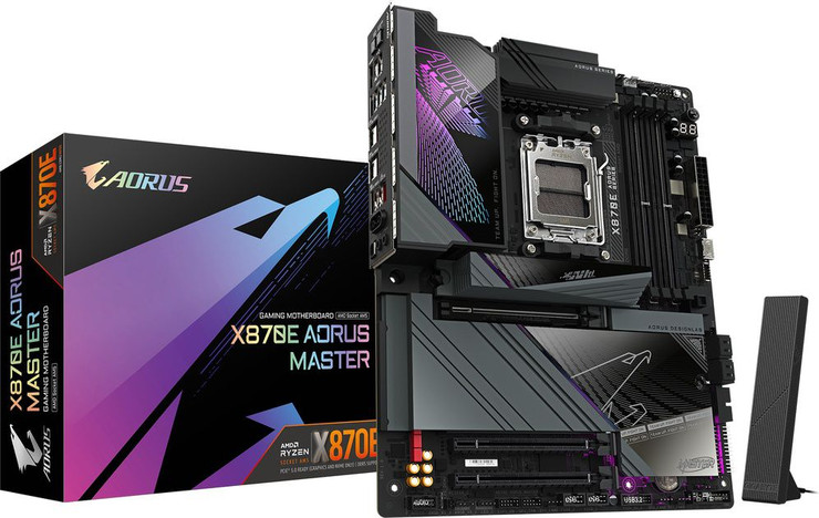 לוח אם Gigabyte X870E AORUS MASTER ATX