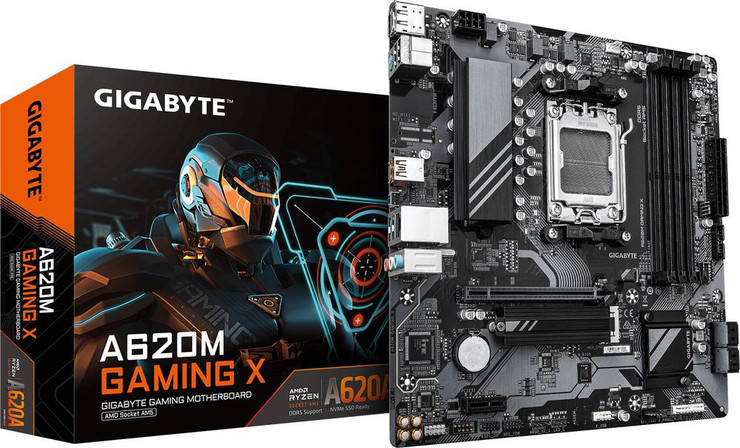 לוח אם Gigabyte A620M GAMING X 2.0 Micro-ATX