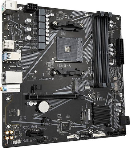 לוח אם Gigabyte B550M K Micro-ATX