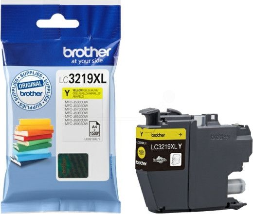 ראש דיו צהוב מקורי Brother LC-3219XLY