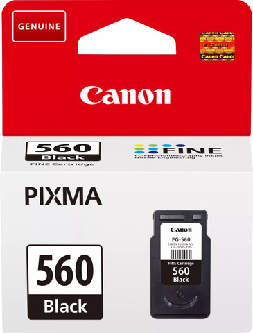 ‏ראש דיו שחור מקורי Canon PG560