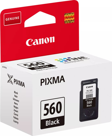 ‏ראש דיו שחור מקורי Canon PG560