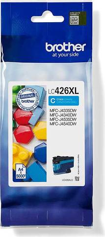 ראש דיו כחול מקורי Brother LC426XLC