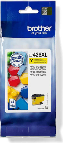 ראש דיו צהוב מקורי Brother LC426XLY