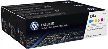 שלישיית טונרים מקוריים HP U0SL1AM CF211A+CF212A+CF213A