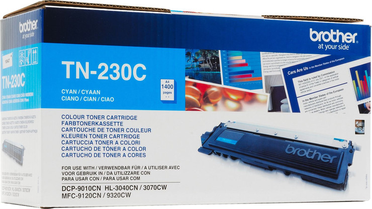 טונר כחול מקורי Brother TN230C