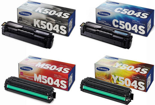 סט טונרים מקוריים Samsung 504S