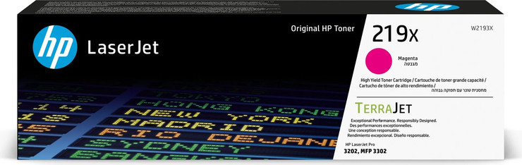 טונר אדום מקורי HP 219X W2193X