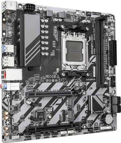 לוח אם Gigabyte B840M D2H 1.2 Micro-ATX AM5