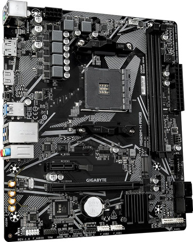 לוח אם Gigabyte A520M H ARGB Micro-ATX AM4