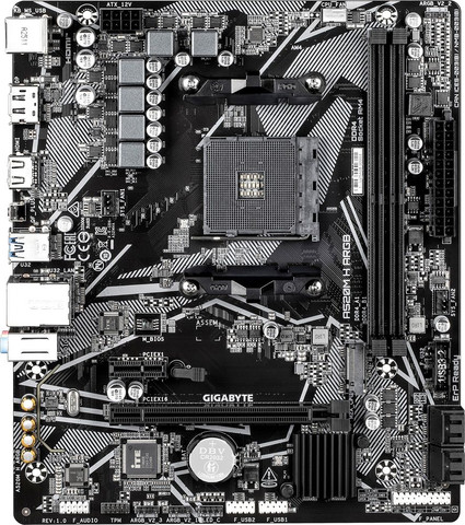 לוח אם Gigabyte A520M H ARGB Micro-ATX AM4