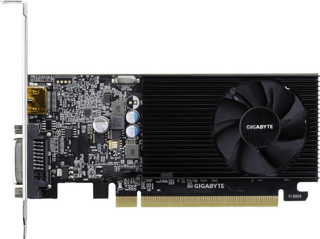 כרטיס מסך Gigabyte GeForce GT 1030 Low Profile D4 2GB GV-N1030D4-2GL