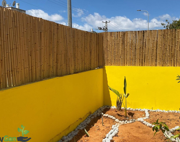 במבוק מושחל עובי קנה 30-35 מ"מ מידה 1X2 מטר EverGreen